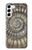S1788 ammonite Fossile Etui Coque Housse pour Samsung Galaxy S23 Plus