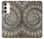 S1788 ammonite Fossile Etui Coque Housse pour Samsung Galaxy S23 Plus