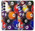 S2238 Billard Boule de billard Etui Coque Housse pour Samsung Galaxy S23 Plus