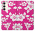 S2246 Motif rose Hawai Hibiscus Etui Coque Housse pour Samsung Galaxy S23 Plus