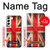 S2303 Drapeau britannique UK Millésime Etui Coque Housse pour Samsung Galaxy S23 Plus