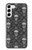 S2371 Crâne Motif monochrome Millésime Etui Coque Housse pour Samsung Galaxy S23 Plus