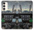 S2435 Avion de chasse Cockpit d'avion Etui Coque Housse pour Samsung Galaxy S23 Plus