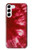 S2480 Tie dye rouge Etui Coque Housse pour Samsung Galaxy S23 Plus