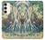 S2491 Hokusai Kirifuri Cascade à Kurokami Etui Coque Housse pour Samsung Galaxy S23 Plus