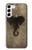 S2516 Elephant Peau Imprimé graphique Etui Coque Housse pour Samsung Galaxy S23 Plus