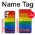S2683 Arc en ciel Fierté LGBT Drapeau Etui Coque Housse pour Samsung Galaxy S23 Plus