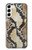 S2703 Serpent Texture Imprimé graphique Peau Etui Coque Housse pour Samsung Galaxy S23 Plus
