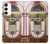 S2853 Jukebox appareil de lecture Etui Coque Housse pour Samsung Galaxy S23 Plus