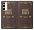 S2889 Holy Bible King James Version Couverture Etui Coque Housse pour Samsung Galaxy S23 Plus