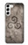 S2892 Symbole Triskele Texture de pierre Etui Coque Housse pour Samsung Galaxy S23 Plus