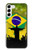 S2981 Brésil Football Football Etui Coque Housse pour Samsung Galaxy S23 Plus