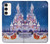 S3282 Château de Santa Noël Etui Coque Housse pour Samsung Galaxy S23 Plus