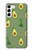 S3285 Motif d'avocat Etui Coque Housse pour Samsung Galaxy S23 Plus