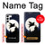 S3289 Cochon Volant Pleine Lune Nuit Etui Coque Housse pour Samsung Galaxy S23 Plus