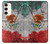 S3314 Mexique Drapeau Vinatage Football Graphique Etui Coque Housse pour Samsung Galaxy S23 Plus