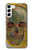 S3359 Vincent Van Gogh Crâne Etui Coque Housse pour Samsung Galaxy S23 Plus