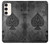 S3446 Noir Ace Spade Etui Coque Housse pour Samsung Galaxy S23 Plus