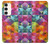 S3477 Motif abstrait de diamant Etui Coque Housse pour Samsung Galaxy S23 Plus