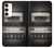 S3501 Lecteur cassette millésimé Etui Coque Housse pour Samsung Galaxy S23 Plus