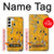 S3528 Bullet Rouille Jaune Métal Etui Coque Housse pour Samsung Galaxy S23 Plus