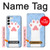 S3618 patte de chat Etui Coque Housse pour Samsung Galaxy S23 Plus
