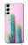 S3673 Cactus Etui Coque Housse pour Samsung Galaxy S23 Plus