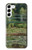 S3674 Claude Monet La passerelle japonaise et la piscine de nénuphars Etui Coque Housse pour Samsung Galaxy S23 Plus
