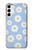 S3681 Motif de fleurs de marguerite Etui Coque Housse pour Samsung Galaxy S23 Plus