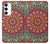 S3694 Modèle d'art hippie Etui Coque Housse pour Samsung Galaxy S23 Plus