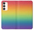 S3698 Drapeau de fierté LGBT Etui Coque Housse pour Samsung Galaxy S23 Plus