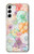 S3705 Fleur florale pastel Etui Coque Housse pour Samsung Galaxy S23 Plus