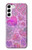 S3710 Coeur d'amour rose Etui Coque Housse pour Samsung Galaxy S23 Plus