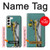 S3741 Carte de tarot l'ermite Etui Coque Housse pour Samsung Galaxy S23 Plus