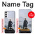 S3789 Wanderer above the Sea of Fog Etui Coque Housse pour Samsung Galaxy S23 Plus