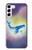 S3802 Rêve Baleine Pastel Fantaisie Etui Coque Housse pour Samsung Galaxy S23 Plus