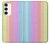 S3849 Couleurs verticales colorées Etui Coque Housse pour Samsung Galaxy S23 Plus