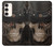 S3852 Crâne Steampunk Etui Coque Housse pour Samsung Galaxy S23 Plus