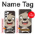 S3855 Dessin animé visage paresseux Etui Coque Housse pour Samsung Galaxy S23 Plus