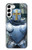 S3864 Templier Médiéval Chevalier Armure Lourde Etui Coque Housse pour Samsung Galaxy S23 Plus