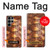 S0579 tortue Carapace Etui Coque Housse pour Samsung Galaxy S23 Ultra