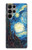 S0582 Van Gogh Starry Nights Etui Coque Housse pour Samsung Galaxy S23 Ultra