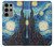 S0582 Van Gogh Starry Nights Etui Coque Housse pour Samsung Galaxy S23 Ultra