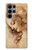 S1045 Leonardo da Vinci Femme Head Etui Coque Housse pour Samsung Galaxy S23 Ultra