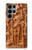 S1307 Poissons Sculpture sur bois imprimé graphique Etui Coque Housse pour Samsung Galaxy S23 Ultra