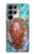 S1424 Tortue de mer Etui Coque Housse pour Samsung Galaxy S23 Ultra