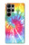 S1697 Tie Dye coloré imprimé graphique Etui Coque Housse pour Samsung Galaxy S23 Ultra