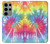 S1697 Tie Dye coloré imprimé graphique Etui Coque Housse pour Samsung Galaxy S23 Ultra