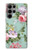 S2178 Peinture Fleur Art Floral Etui Coque Housse pour Samsung Galaxy S23 Ultra