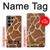 S2326 girafe Peau Etui Coque Housse pour Samsung Galaxy S23 Ultra